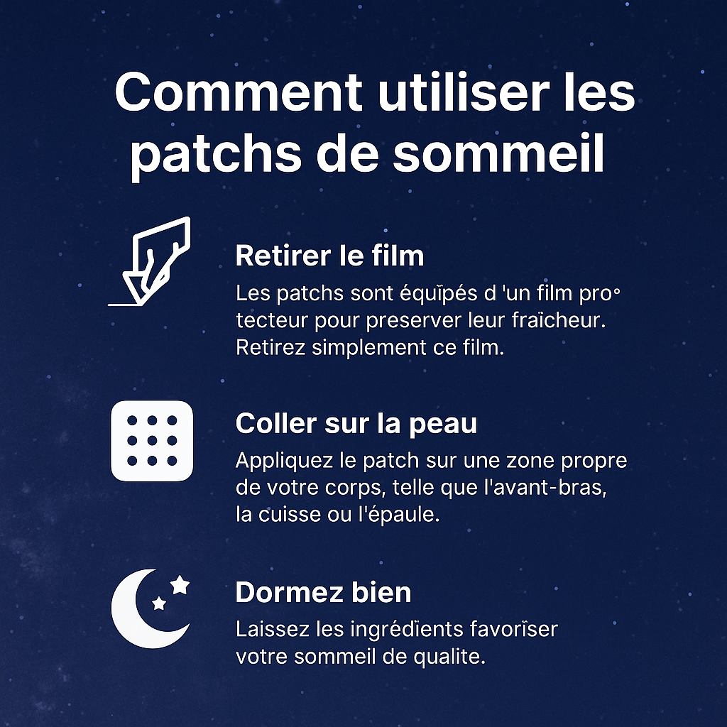 Patch Sommeil Profond
